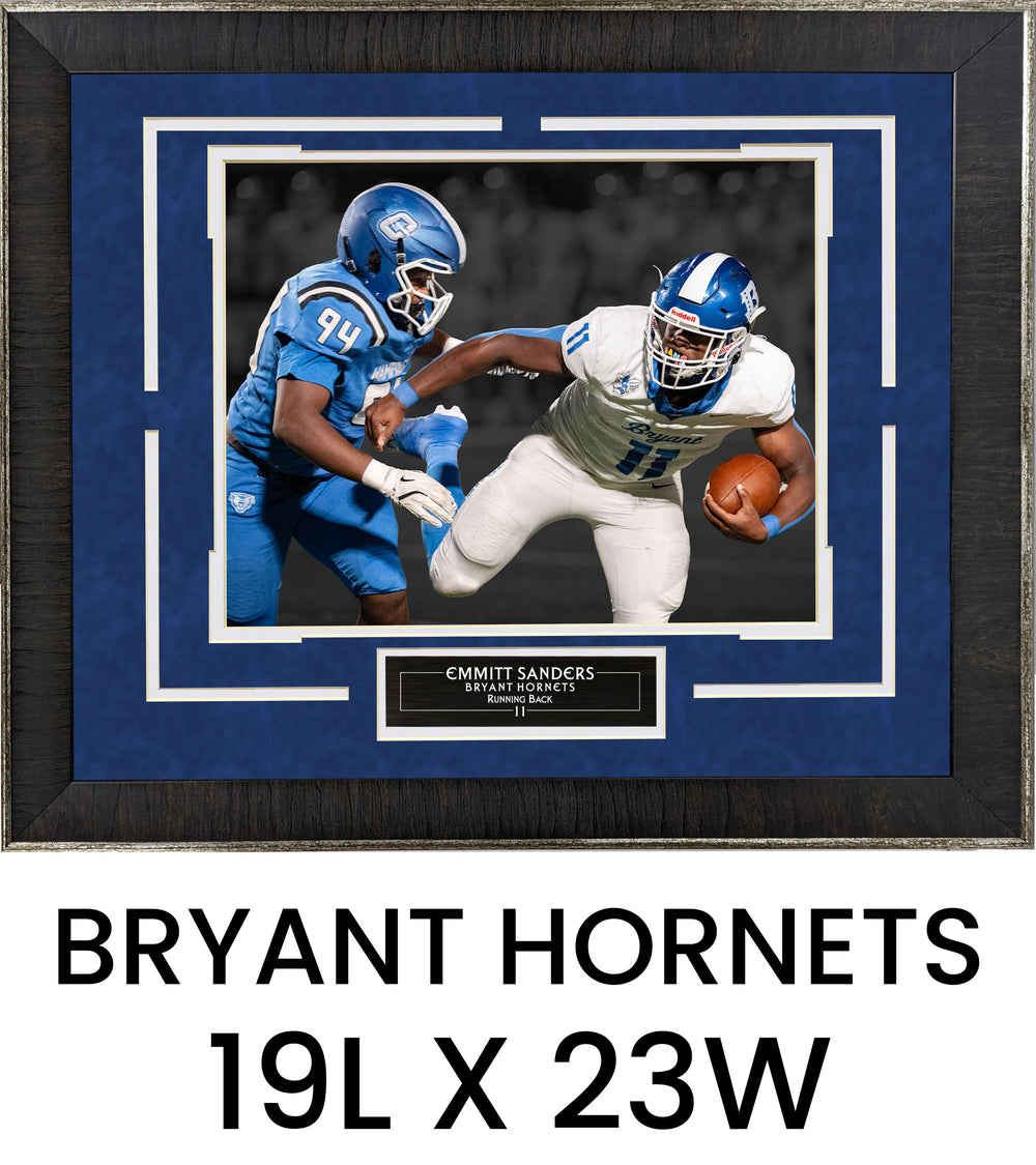 Bryant Hornets Jersey Framed