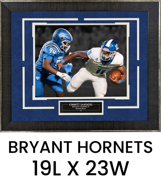 Bryant Hornets Jersey Framed