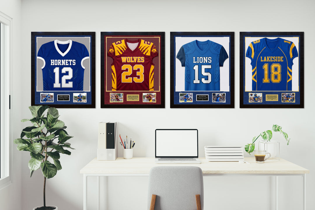 Custom Framed School Jersey
