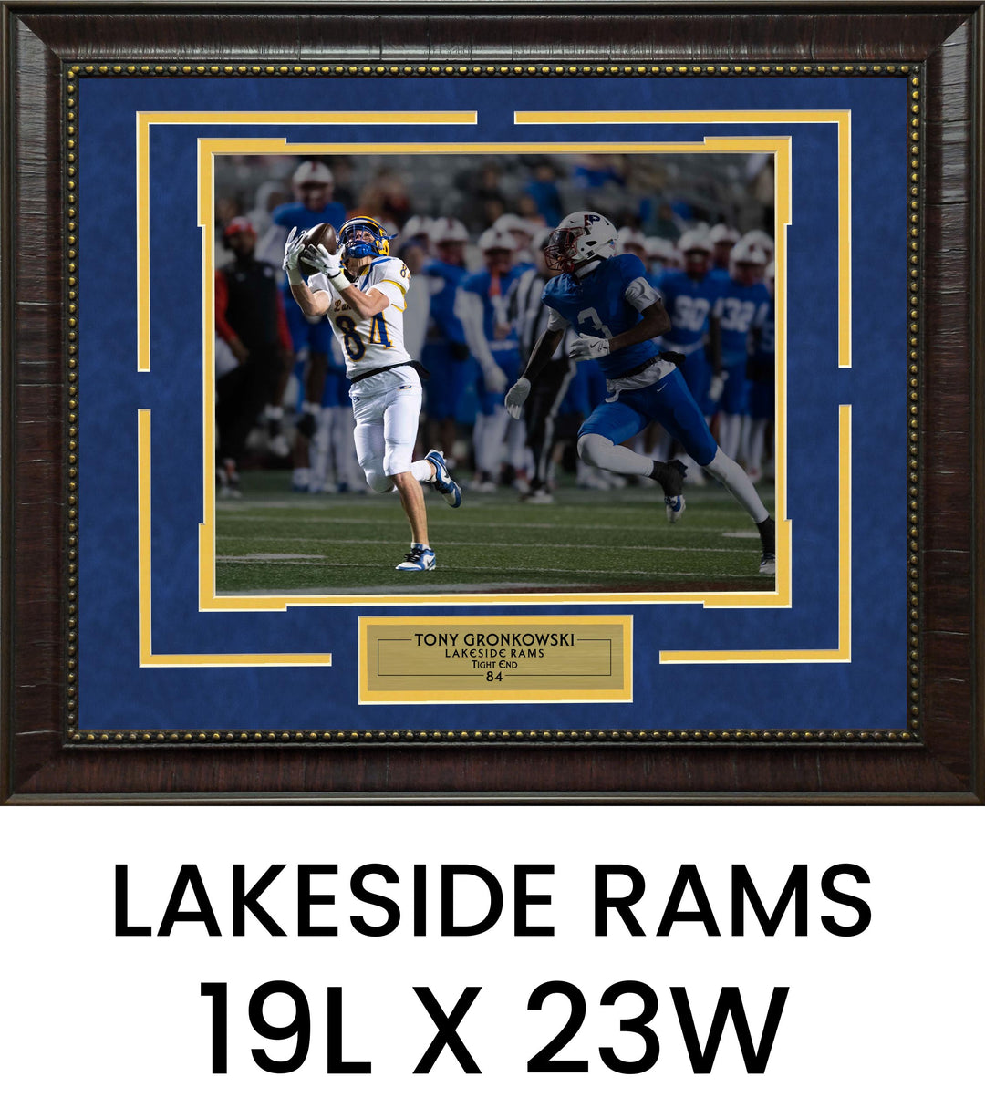 Lakeside Rams Custom Framed Jerseys