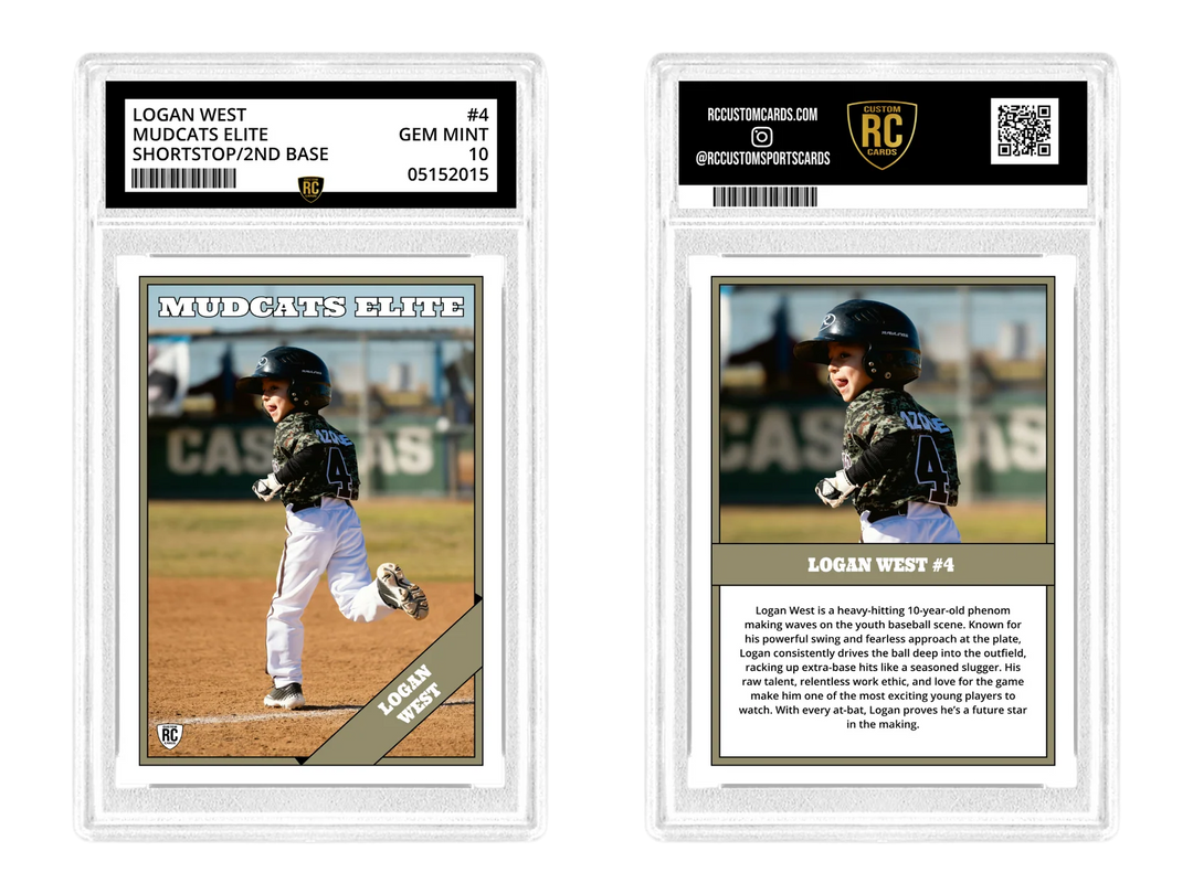 Custom Graded Card FrameFly Custom Graded Card FrameFly